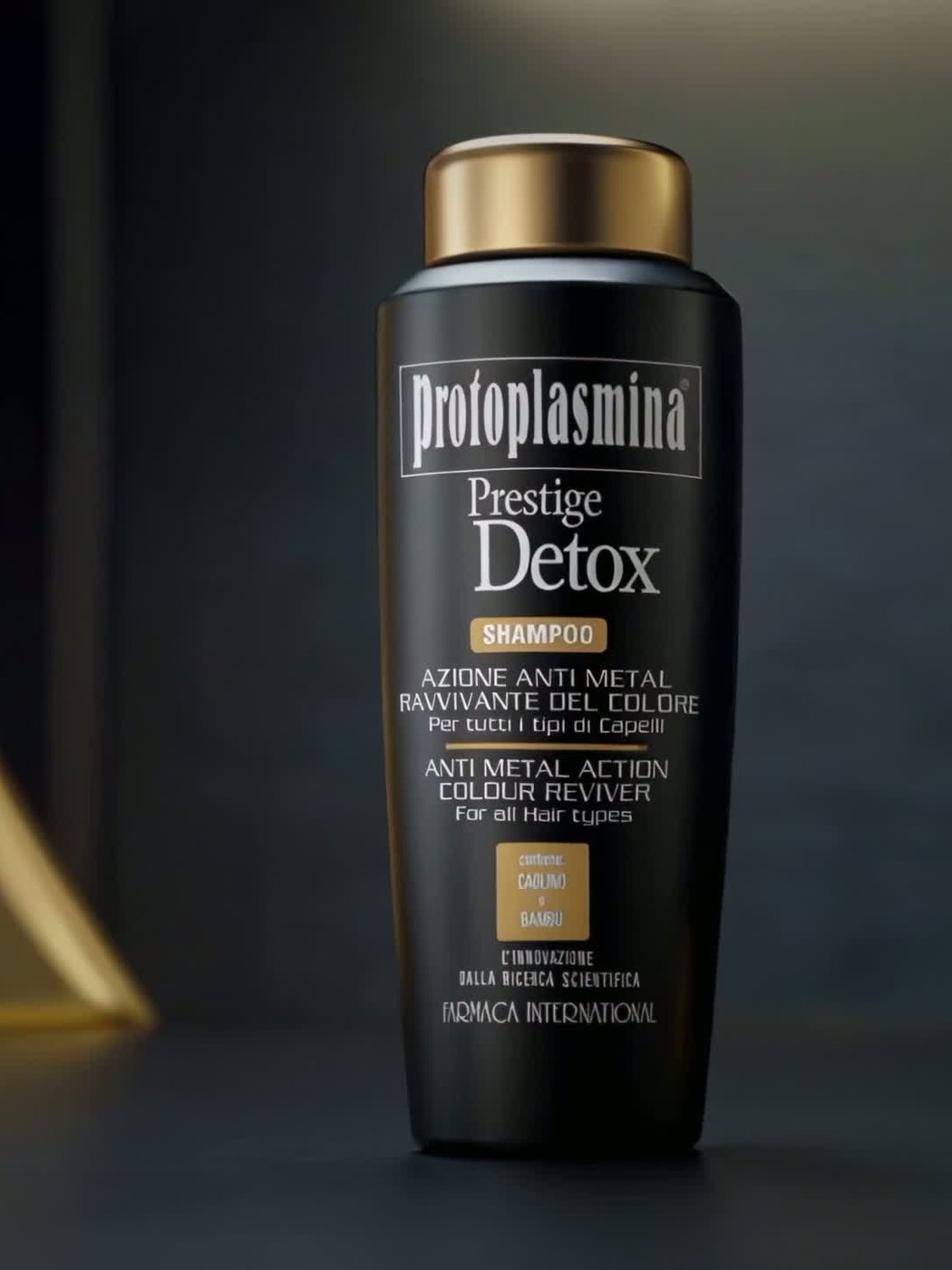 Shampoo e maschera Protoplasmina Prestige Detox di Farmaca International